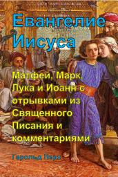 Icon image Евангелие Иисуса: Матфей, Марк, Лука и Иоанн с отрывками из Священного Писания и комментариями (Gos-Rus)