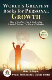 Icon image World's Greatest Books For Personal Growth:How To Stop Worrying & Start Living|Practical Vedanta|The Magic of Believing (Success Kit) (Set of 3 Books): Most Valuable Bestseller eBooks