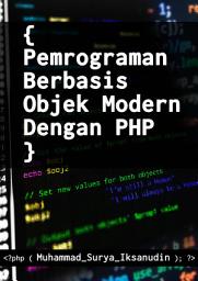 Icon image Pemrograman Berbasis Objek Modern dengan PHP