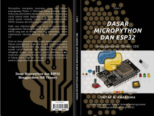 Icon image Dasar Micropython dan ESP32 menggunakan Thonny IDE