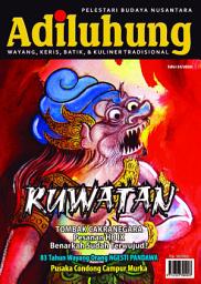 Icon image Majalah Adiluhung Edisi 24: Wayang, Keris, Batik, Dan Kuliner Tradisional