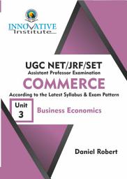 Icon image UGC NET JRF Commerce Book - Business Economics: UGC NET JRF Commerce Book for Business Economics