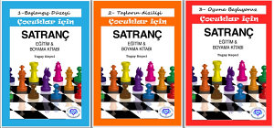 Icon image Minikler İçin Satranç-1: Eğitim ve Boyama Kitabı