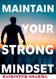 Icon image MAINTAIN YOUR STRONG MINDSETS!