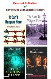 Icon image Greatest Collection of Adventure and Science Fiction (Set of 4 Books): Greatest Collection of Adventure and Science Fiction Set of 4 Books - Embark on Epic Adventures: E.M. Forster's Thrilling Collection of Adventure and Science Fiction Set of 4 Books